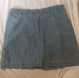Dockers denim skort
